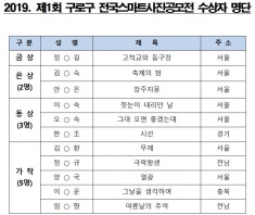 「제1회 구로구 전국스마트사진공모전」 수상자 발표